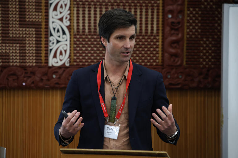 Manahautū Te Whano(Chief Operating Officer) of Ngai Tahu Holdings Sam Inglis shares his iwi's investment dashboard model.