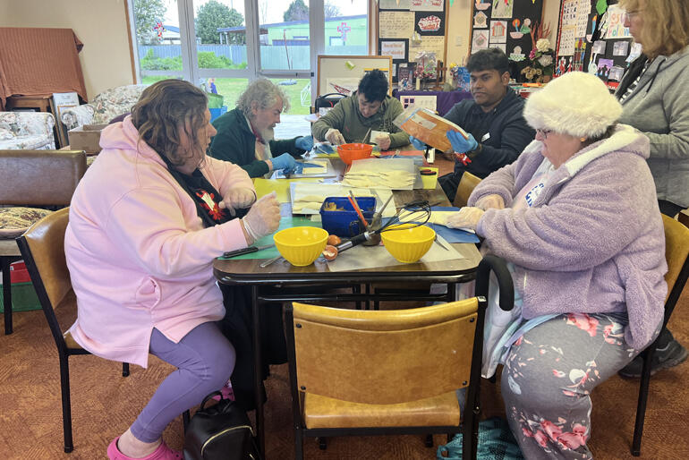 Pastries are on the menu at Messy Cooking in Putaruru.